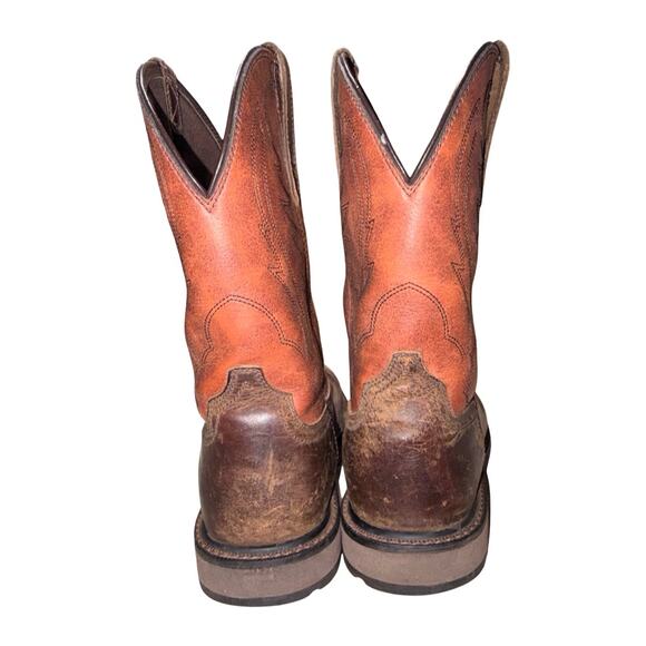 ARIAT Brown Leather Cowboy Western Boots   Size: 10 EE Men\'s